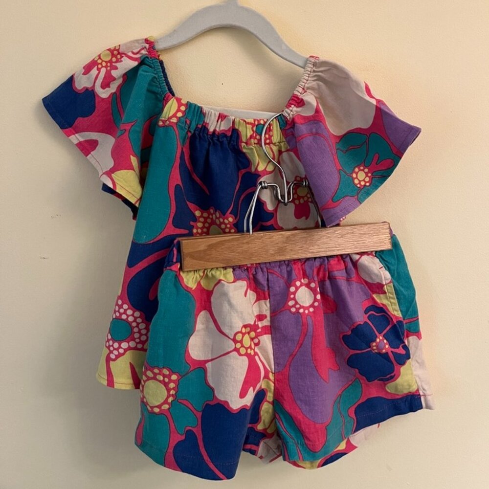 Tropical Print Summer Set - Baby Gap - Size 5